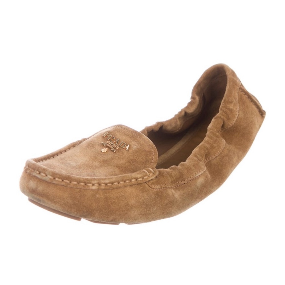 Prada Suede Loafers